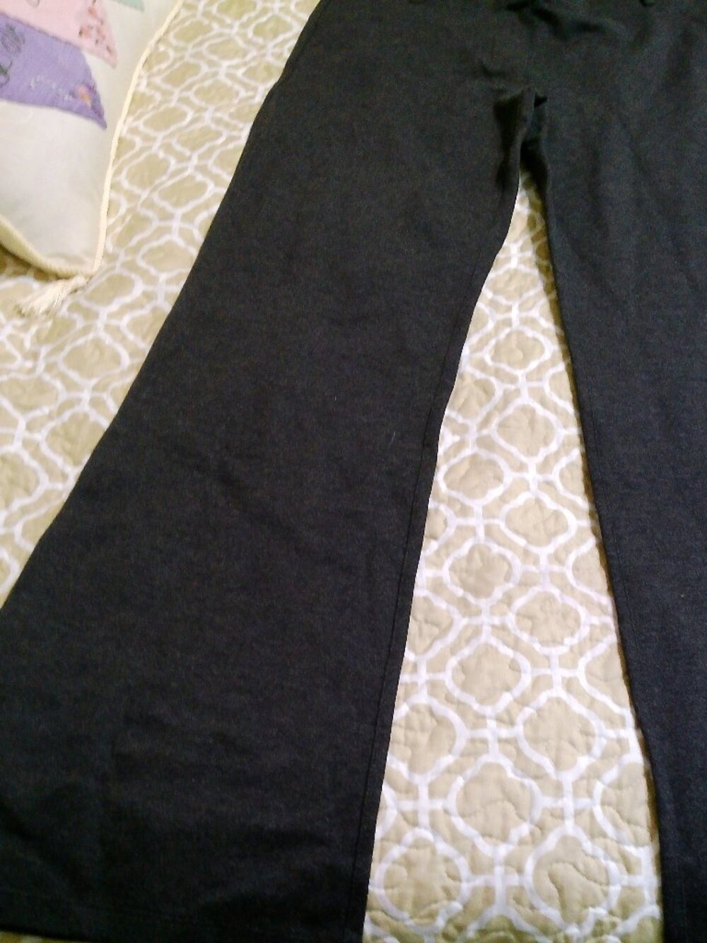 BETABRAND DARK GRAY TROUSERS SIZE MED FLARE LEGS